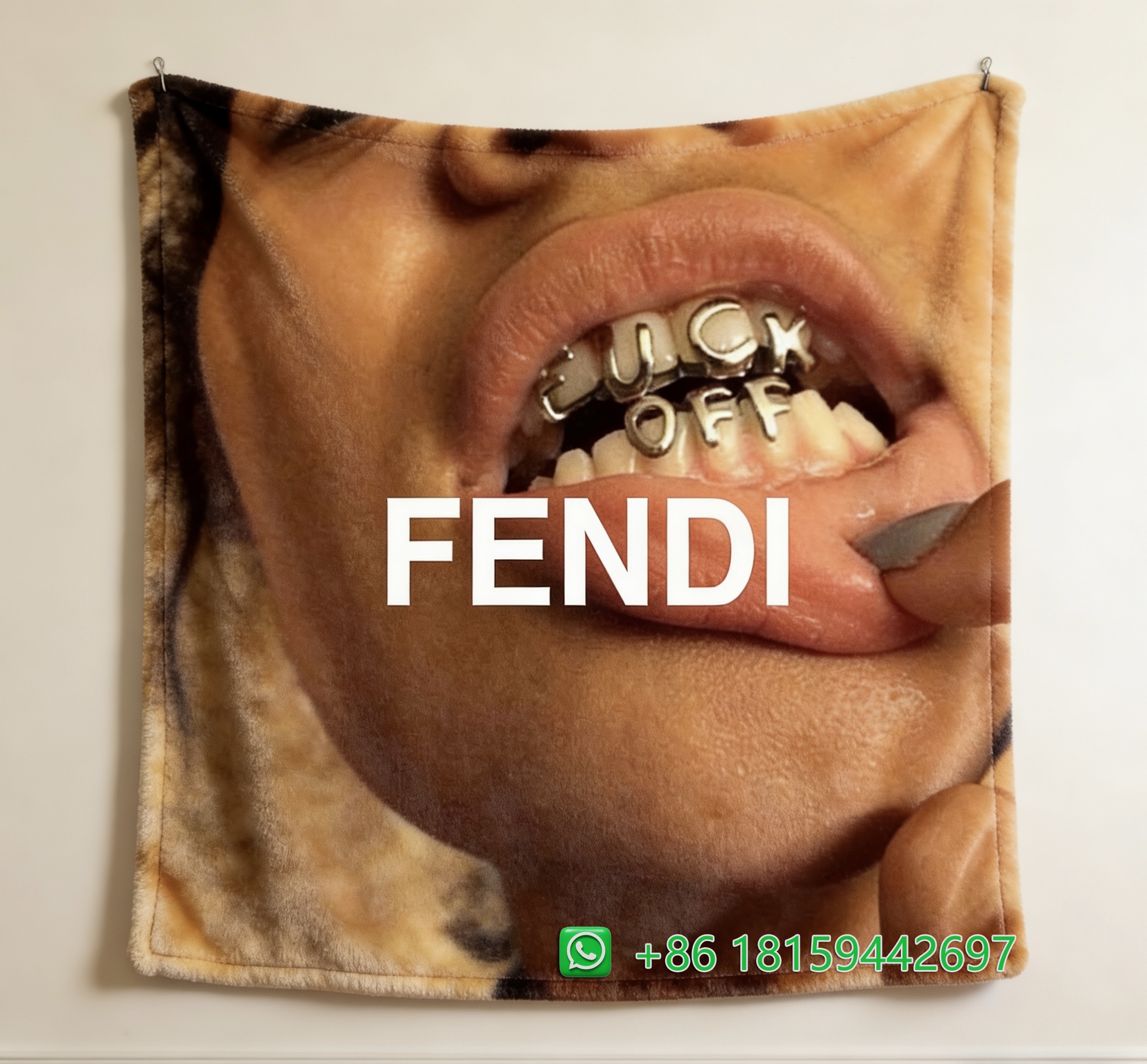 Fendi Throw Blankets